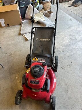 Troy-Bilt Red Push Lawn Mower